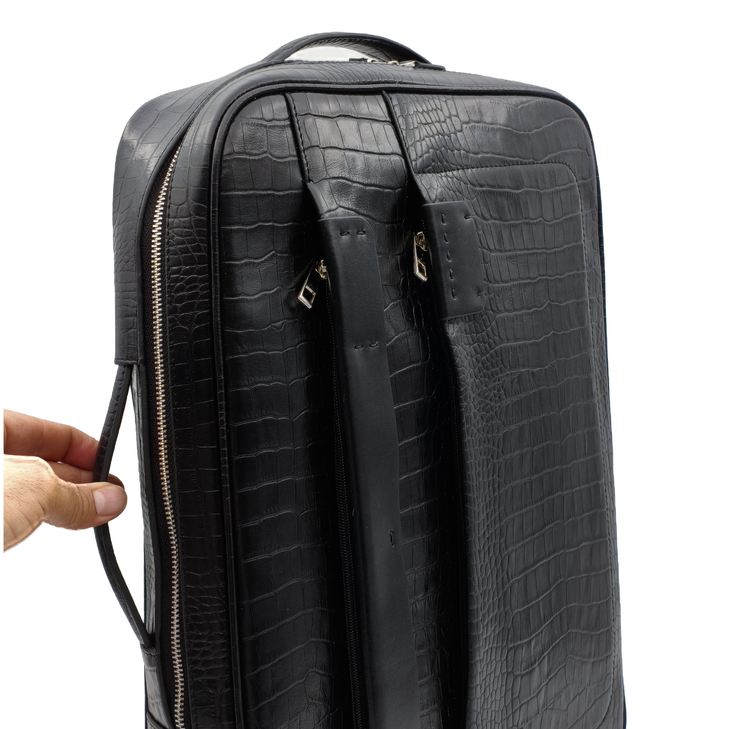 کوله پشتی چرم طبیعی چرم تبریز