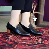 کفش مجلسی و رسمی چرم زنانه چرم