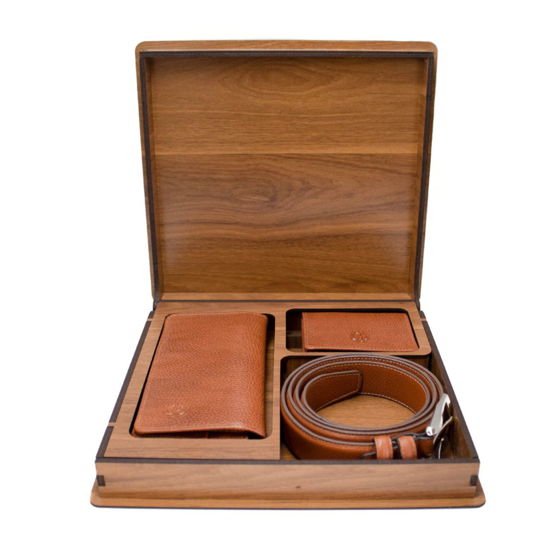 ست هدیه مردانه چرم تبریز