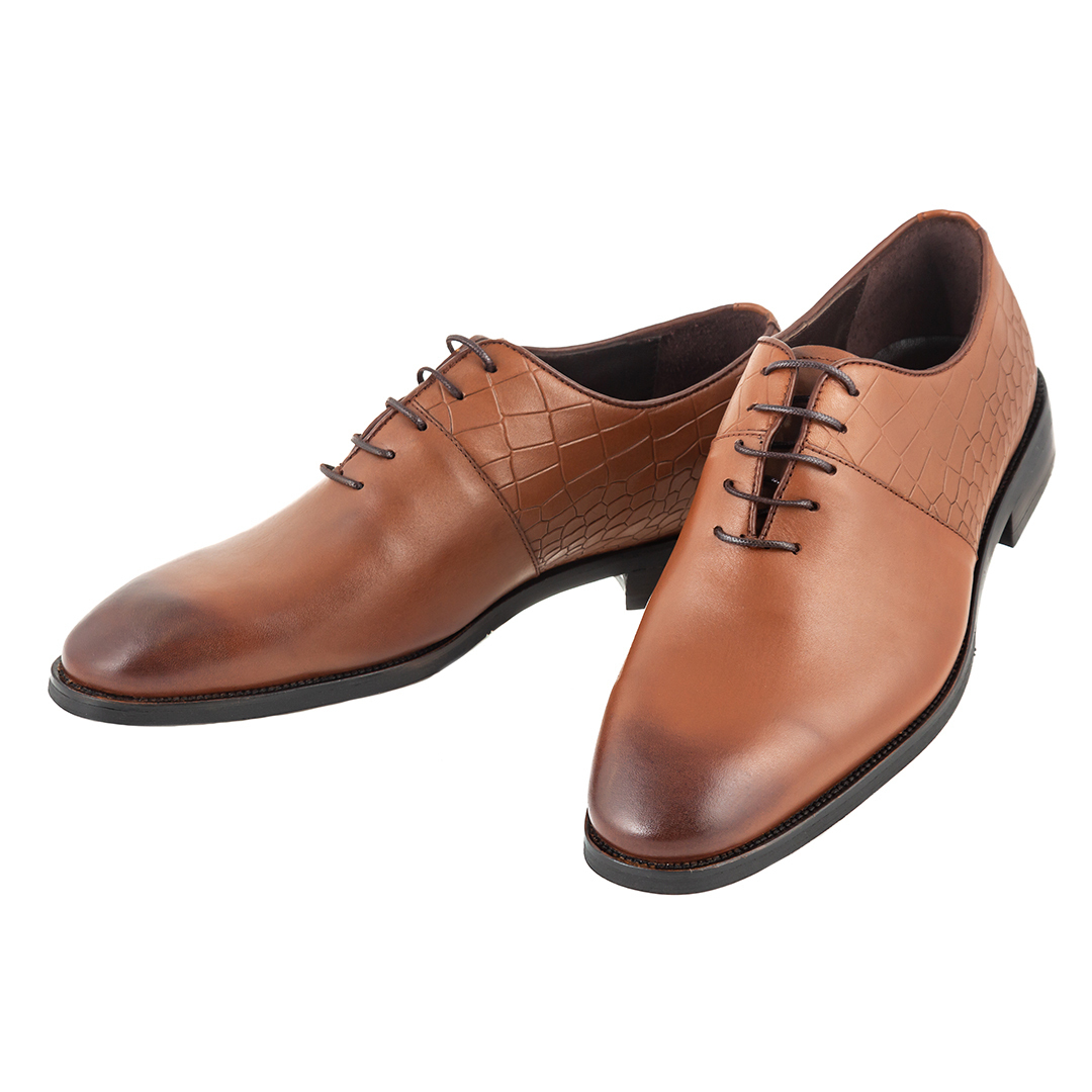 کفش مجلسی و رسمی مردانه چرم تبریز ریوا چرم تبریز