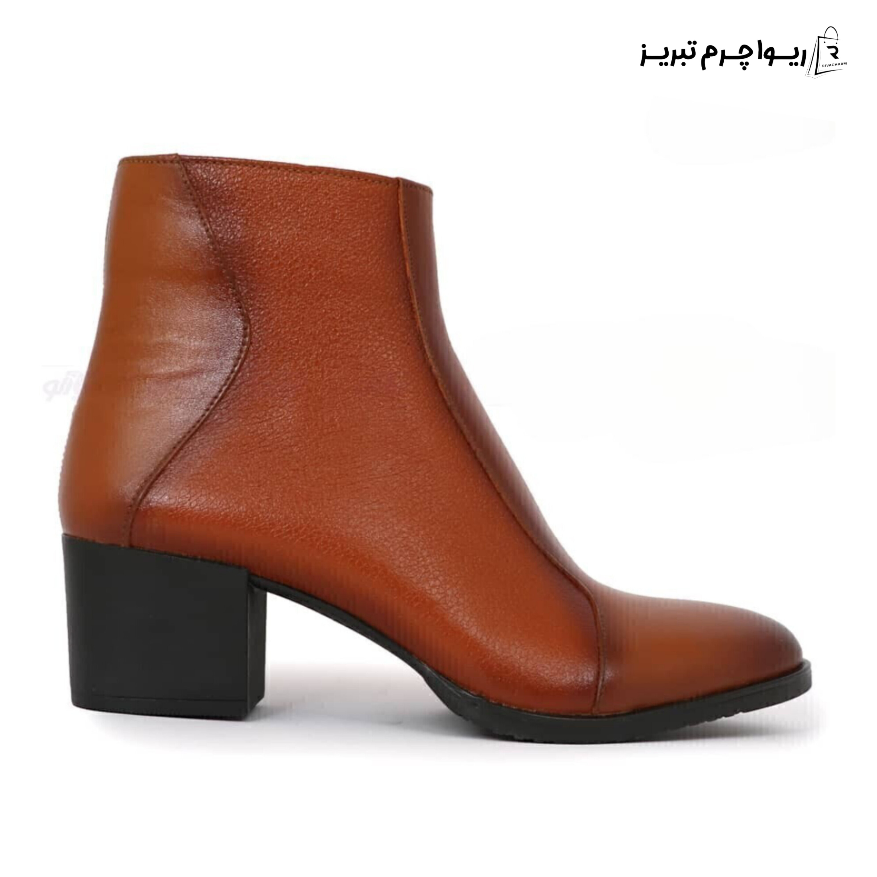 بوت زنانه چرم تبریز چرم طبیعی ریواچرم تبریز