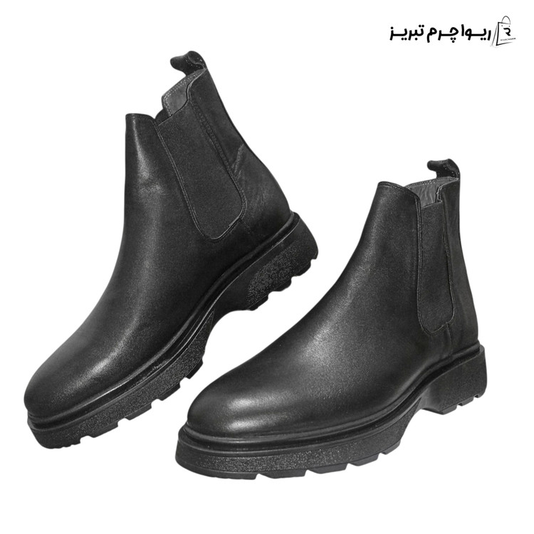 بوت چلسی مردانه چرم استرالیایی ریواچرم تبریز