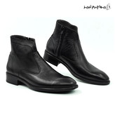 بوت مردانه چرم مدل چوکا بی بند