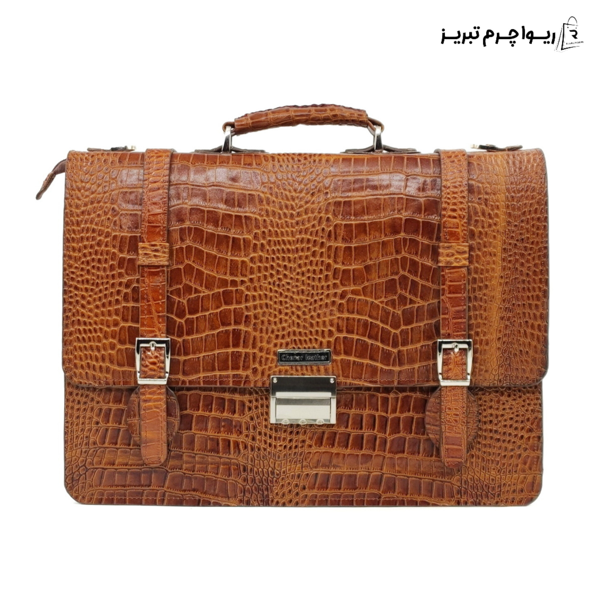 کیف اداری چرم طبیعی مدل sezar ریواچرم تبریز