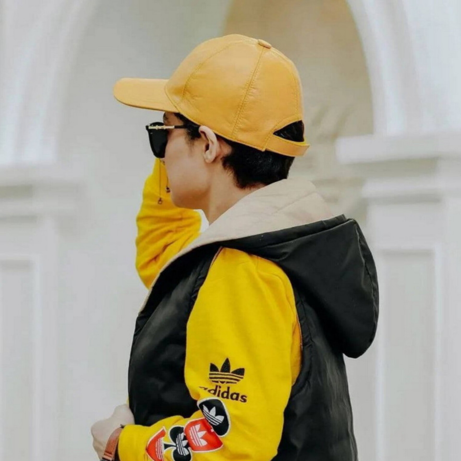 کلاه کپ چرم طبیعی گوسفندی چرم تبریز