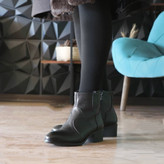 بوت زنانه چرم طبیعی ریواچرم تبریز