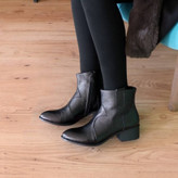 بوت زنانه چرم طبیعی ریواچرم تبریز