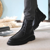 بوت چرم مردانه ریوا چرم تبریز کژوال اسپرت