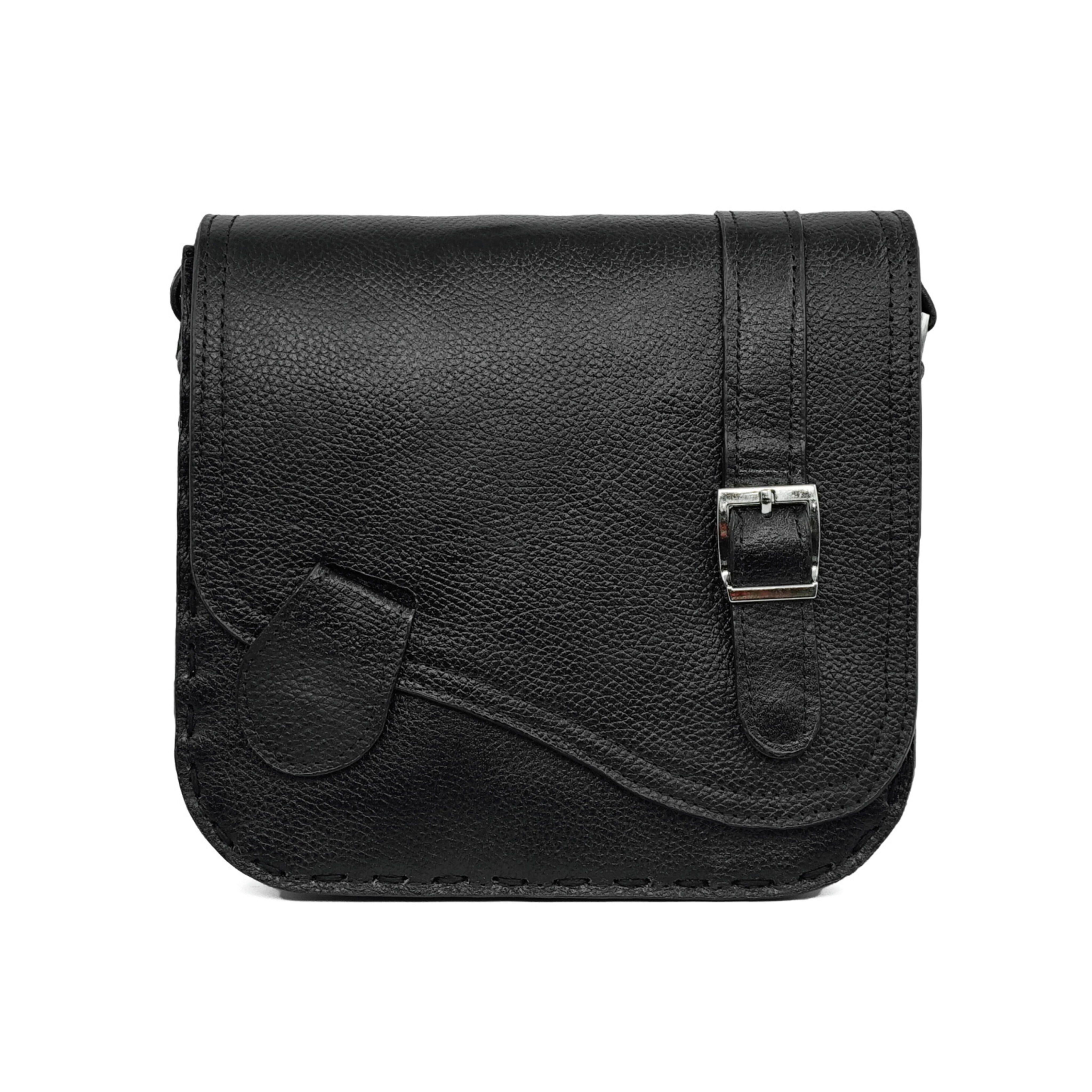 کیف دوشی زنانه چرم ریواچرم تبریز مدل سارا