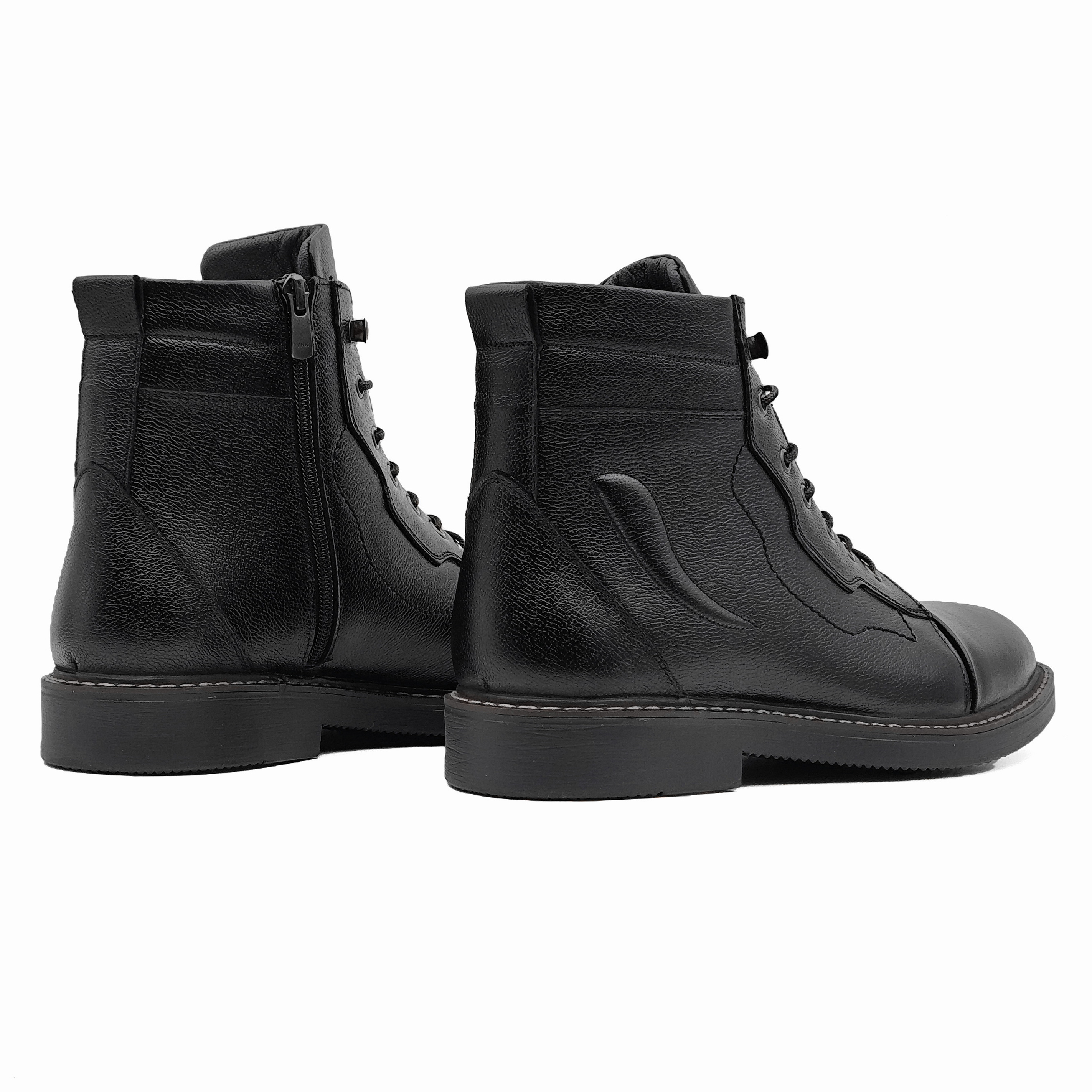 بوت مردانه چرم طبیعی مدل گلادیاتور ریوا چرم تبریز