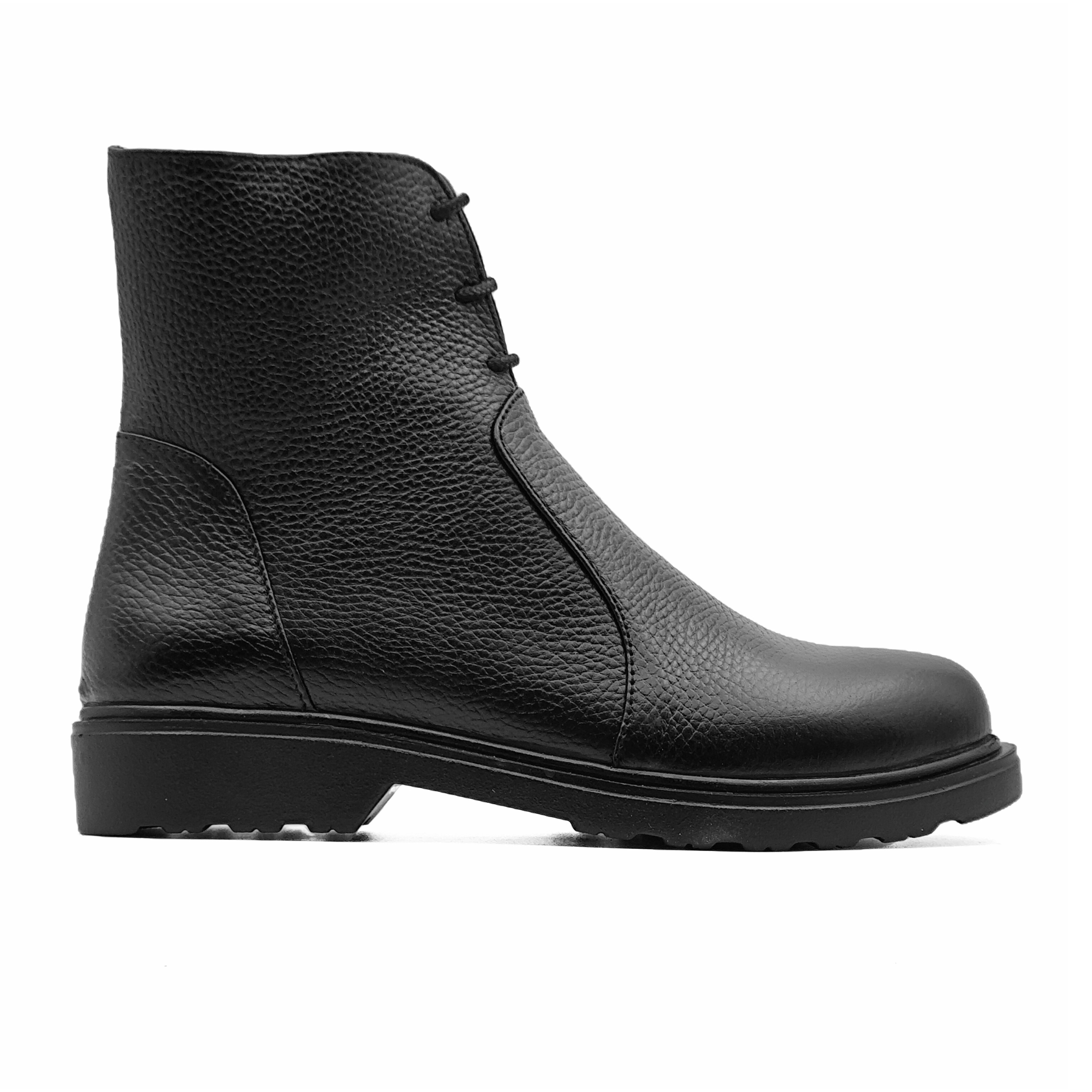 بوت زنانه چرم بنددار ریواچرم تبریز مدل لاویتا