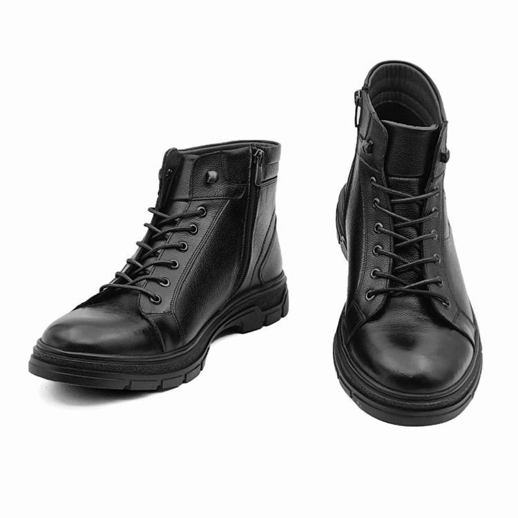 بوت مردانه چرم بنددار ریواچرم تبریز مدل آرتیمیوس