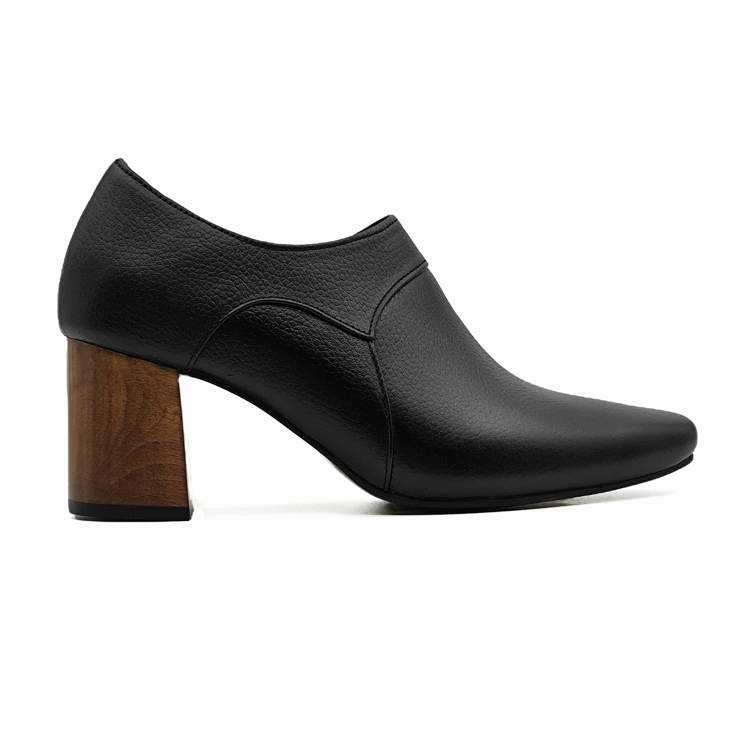 کفش پاشنه بلند زنانه چرم ریواچرم تبریز مدل بروج